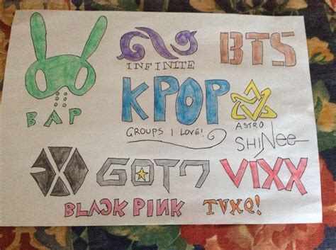 Kpop Logo Drawings: | K-Pop Amino