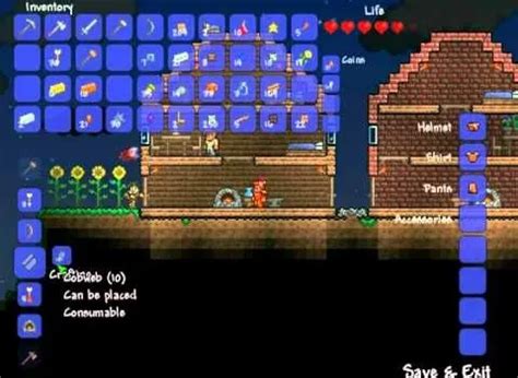 How to Use your crafting bench to make a bed in Terraria « PC Games ...