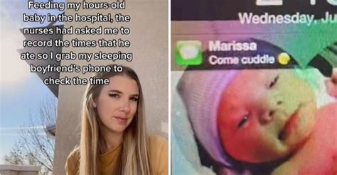Woman Catches Boyfriend Cheating Hours After Giving Birth To Their Baby