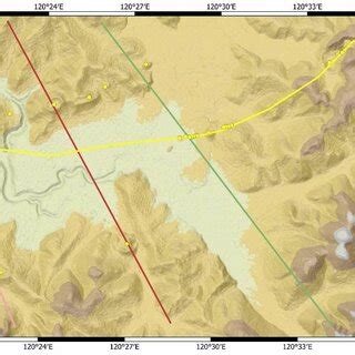 Contour map of the study area (10-m intervals) based on ALOS-PALSAR... | Download Scientific Diagram