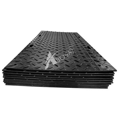 Mm Thick Heavy Equipment Hdpe Temporary Road Mat X Ground