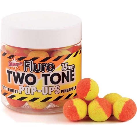 Pop Up Fluro 2 Tone 15mm 120g Dynamite Baits