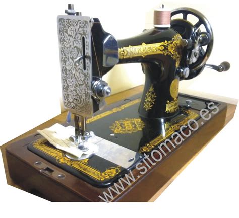 Una Mirada Del Hombre Maquina De Coser Antigua Instrucciones