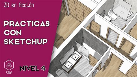 Sketchup Pr Cticas De Nivel Vivienda Sencilla De Planta Parte