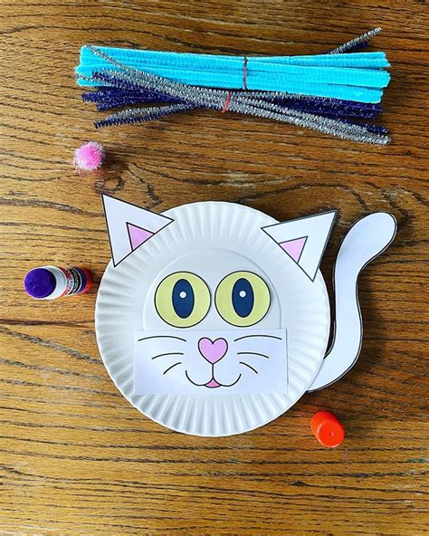 Printable Cat Craft For Kids With Free Cutouts ⋆ The Hollydog Blog