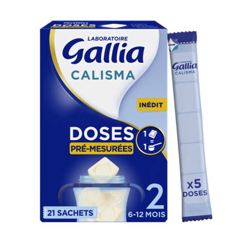 Doses Calisma Pré mesurées 2ème âge 21 sachets de 5 doses prêtes à l