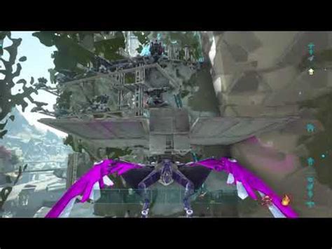 Ark Official Small Tribe Raid Quetz Trap Pvp Griffin Wyvern Youtube