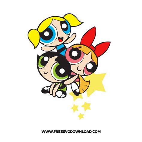 Powerpuff Girls Svg Image