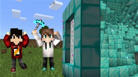 Entramos No Portal De Diamante No Minecraft YouTube