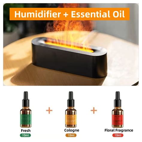 Diffuseur D Ar Mes Flamme Humidificateur D Air Brumisateur Frais