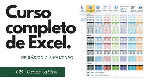 Curso Excel Completo De B Sico A Avanzado Gratis Youtube