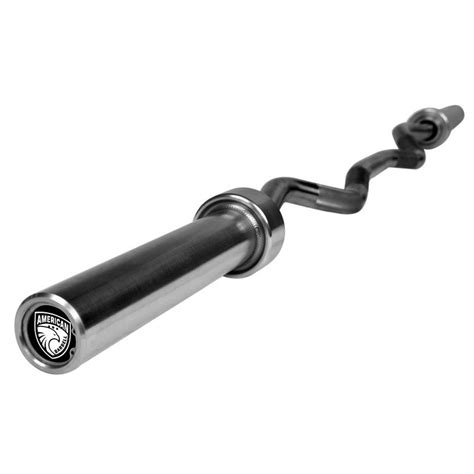 Gp 5 Stainless Steel Olympic Ez Curl Bar Made In The Usa