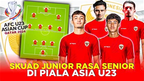 Formasi Timnas Indonesia Di Piala Asia U Full Generasi Emas Skuad