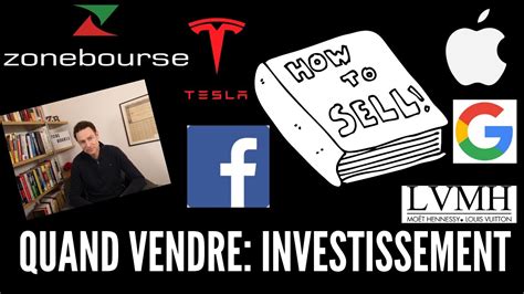 Quand Vendre Partie 2 Investissement Youtube