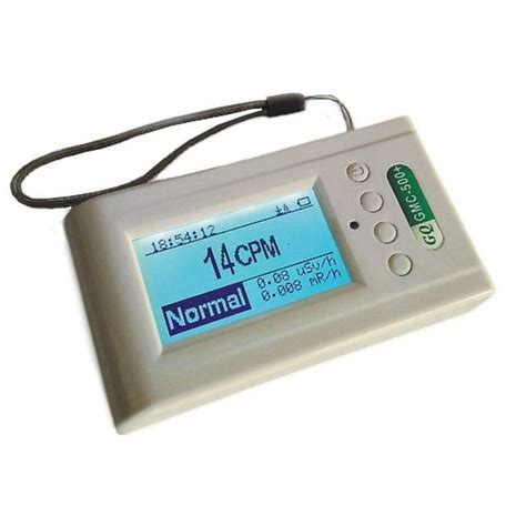 Free Shipping Gq Gmc 500plus Geiger Counter Nuclear Radiation Detector Monitor Dosimeter