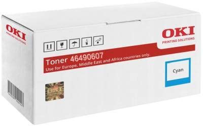 Toner Oki 46490607 Originale Ciano Cartucce