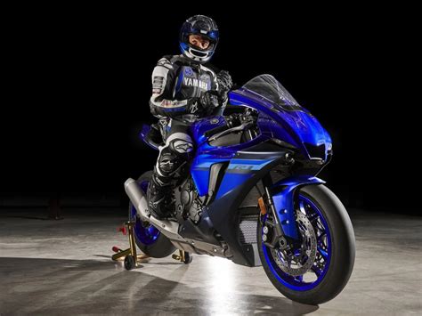 New 2024 Yamaha YZF R1 Team Yamaha Blue Motorcycles For Sale In Foxboro