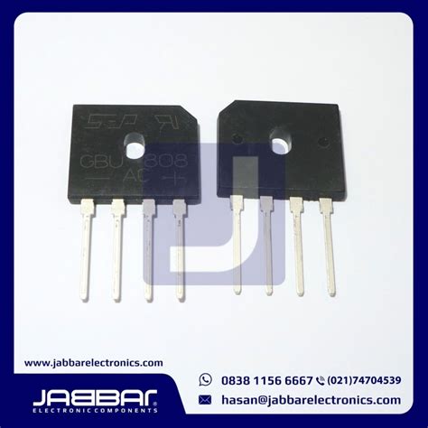 GBU808 DIODE BRIDGE RECTIFIER - Jabbar Electronics