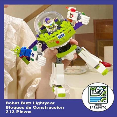 Buzz Lightyear Toy Story Robot Bloques De Construccion Juguetes