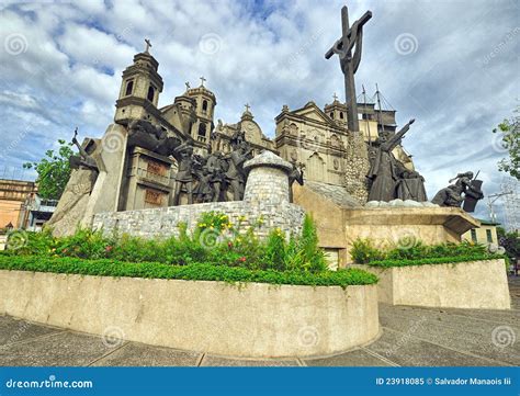 Heritage Of Cebu Monument. Ferdinand Magellan. Stock Photography ...