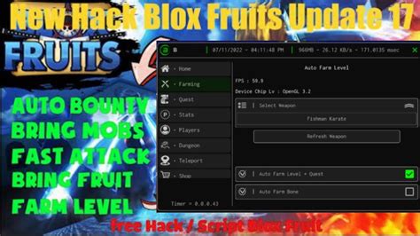 Blox Fruits Hack Mobile Auto Farm Auto Raid Auto Farm Mastery YouTube