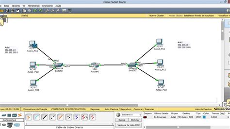 Topologia De Bus En Cisco Packet Tracer