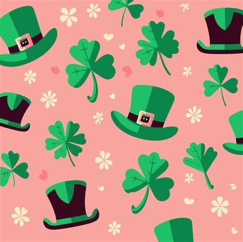 Premium Vector St Patricks Day Seamless Pattern