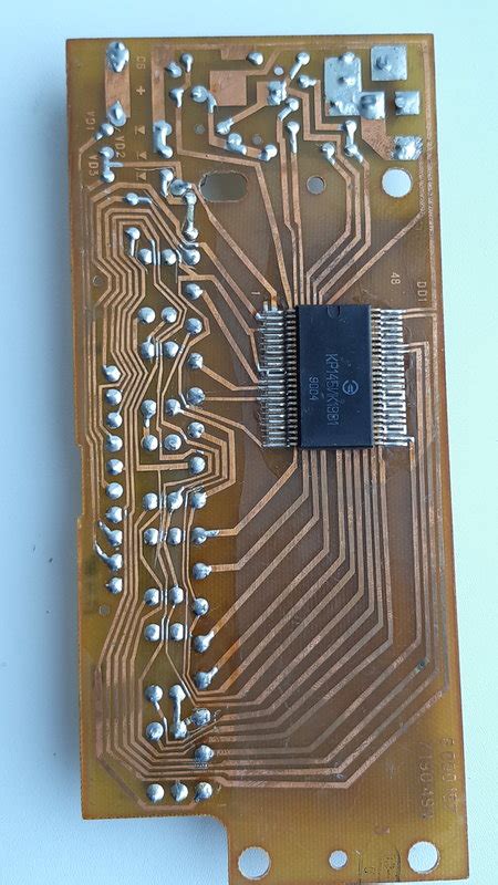 Плата от часов Электроника