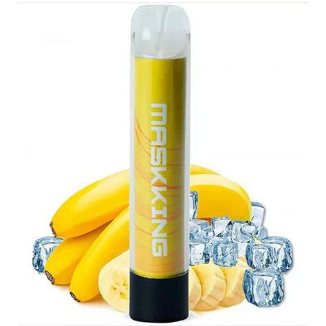 Vaper Descartável Maskking High Pro Max Banana Ice 1500 Puffs no