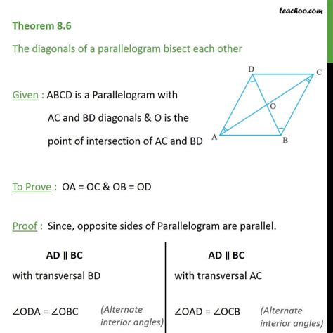 Parallelogram With Diagonals