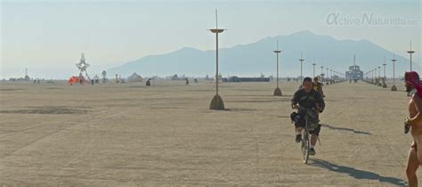 Naked Burning Man Active Naturists