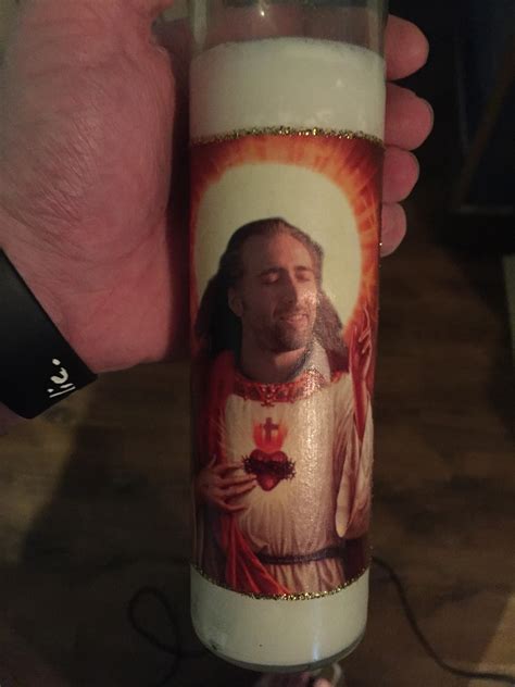 Have a new prayer candle. Praise him. : r/onetruegod