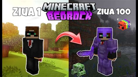 Supravietuim De Zile Pe Minecraft Bedrock Multiplayer Part Youtube