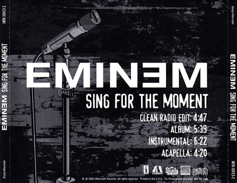 دانلود آهنگ EMINEM به نام Sing for the Moment | دانلود آهنگ جدید