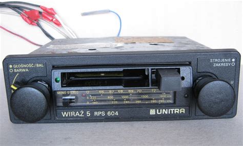 RADIO UNITRA SAFARI WIRAŻ 5 FSO POLONEZ KASECIAK 10594752746