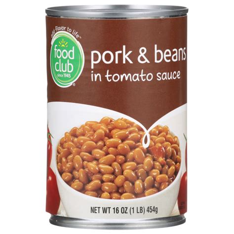 Baked Beans Food Club Brand