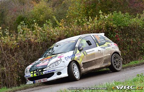 De Fina Maxime Thonnard Valentin Peugeot 206 RC Rallye Du Condroz