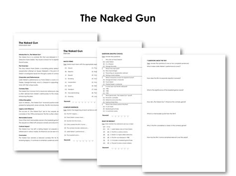 The Movie The Naked Gun Made By Teachers