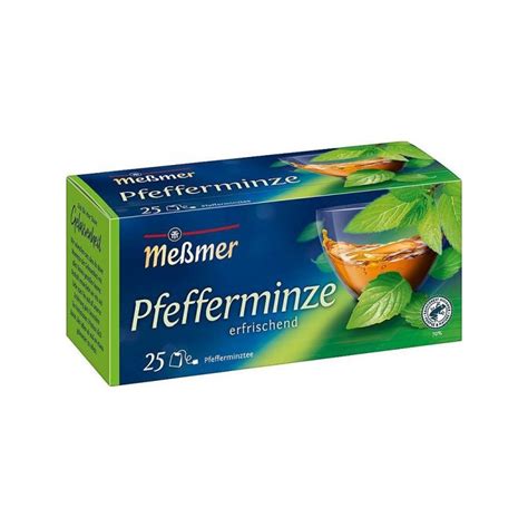 Meßmer herbal tea peppermint – buy online now! Messmer – German Tea ...