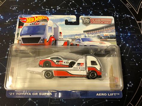 Hot Wheels Team Transport Toyota GR Supra Aero Lift Aukro