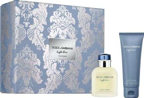 DOLCE & GABBANA Набор Light Blue M ТВ 75 мл + бальзам после бритья 75мл ...