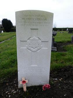 Private William Hutchinson Find A Grave Reminne