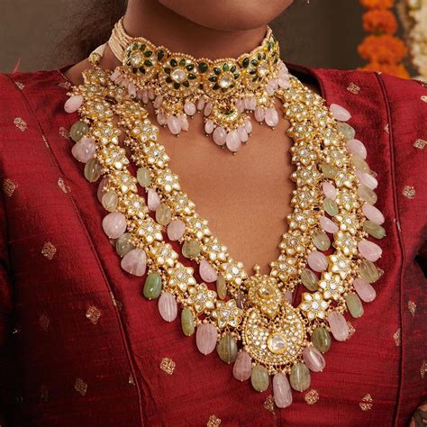 20 Pastel Bridal Jewellery Sets That Made Us Swoon Wedmegood