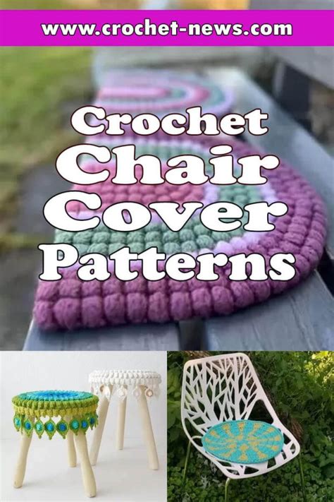 18 Crochet Chair Cover Patterns Crochet News