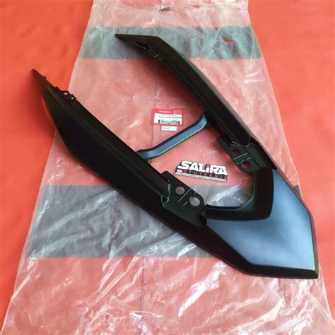 Jual Cover Body Belakang Honda Supra GTR 150 AHM Hitam Doff Di Lapak