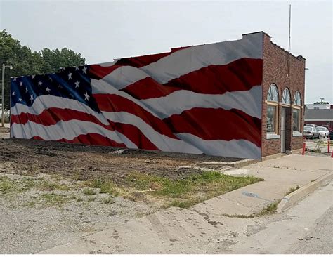 New American Flag Mural to be Created by July 4th! | RayHarveyArt