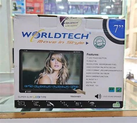 Wall Mount Worldtech 7 Inch Led TV At Rs 3000 Piece In Mumbai ID