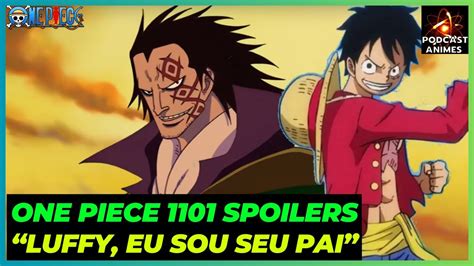 ONE PIECE 1101 SPOILERS ELE É O PAI DO LUFFY YouTube