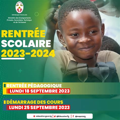 La rentrée scolaire et universitaire au Togo - Lome Infos | Information ...