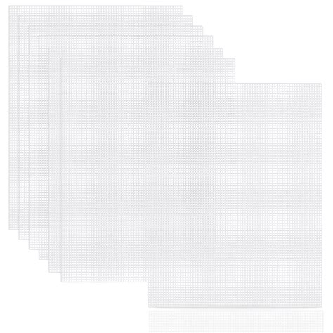 Buy Phinus 7 Pieces 7 Count Plastic Canvas105 X 135 Plastic Canvas Sheets Plastic Mesh